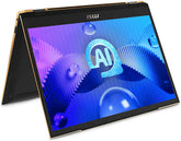 MSI Summit E13 AI Evo A1M Laptop, 13.3" FHD+ IPS Touch Display, Intel Core Ultra 7 155H Processor, 16GB RAM, 1TB SSD, Intel Arc Graphics, English Keyboard, Windows 11, Black